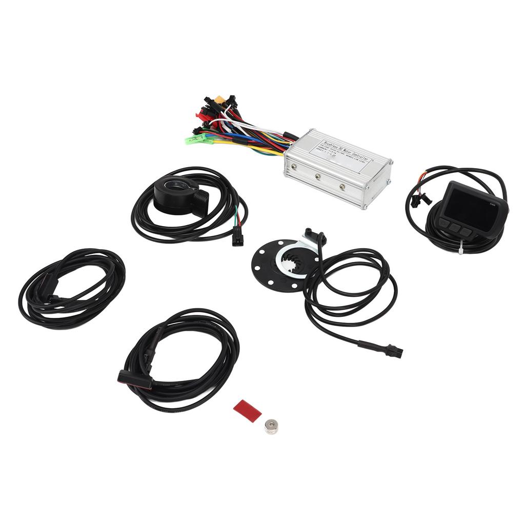 Electric Bike Bicycle Scooter 24V 36V 48V 17A Speed Controller EN06 Display Set with Power Assist Sensor 130x Thumb