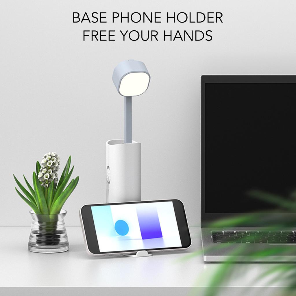 Desk Lamp Desk Lamp Portable Eye  Mini Flashlight Reading Desk Light with USB Charging for Bedroom Outdoor Table Lamp