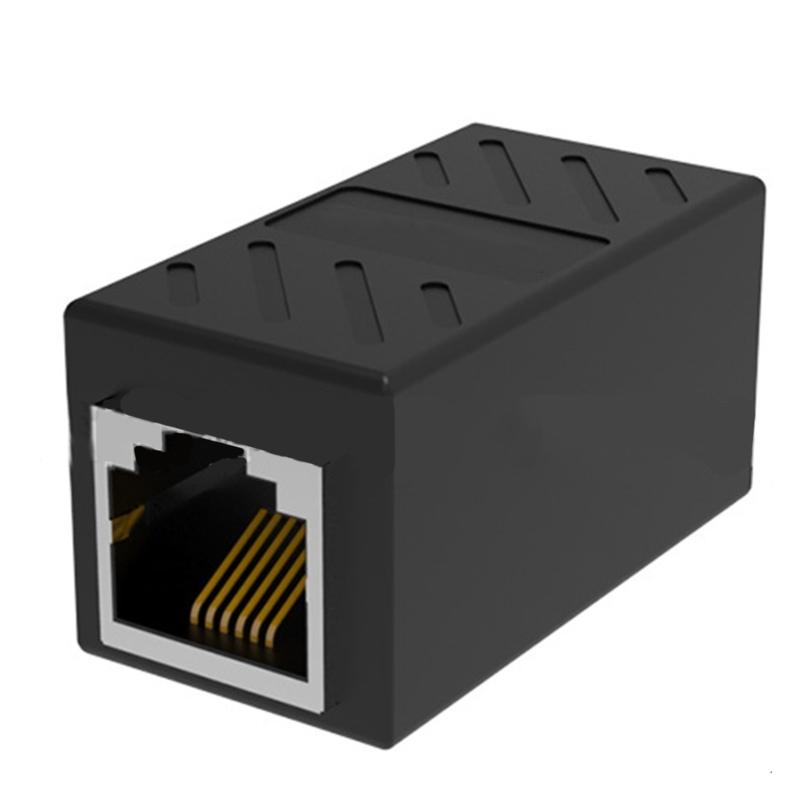 RJ11 Coupler Phone Line Connector Telephone Cord Adapter RJ11 6P6C 6P4C 6P2C Female to Female for Phone and Fax