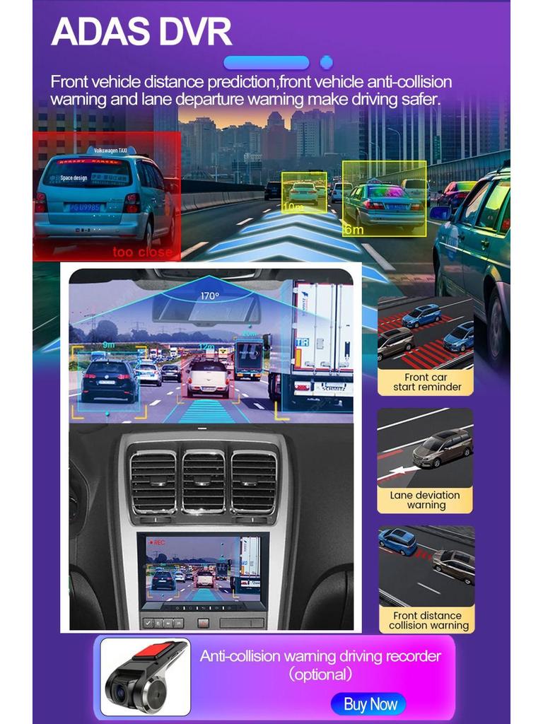 Chevrolet GMC In-Car Navigation Android GPS HD Reverse Camera & CarPlay Player