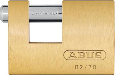 ABUS Monoblock Cylinder Padlock with Hook and Loop 82-70