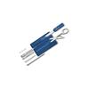 VICTORINOX Swiss Army Knife with Swiss Card, Classic Translucent Blue, Multi-Function Stationery, Scissors, Ballpoint Pen, Swiss-Made 10-Function