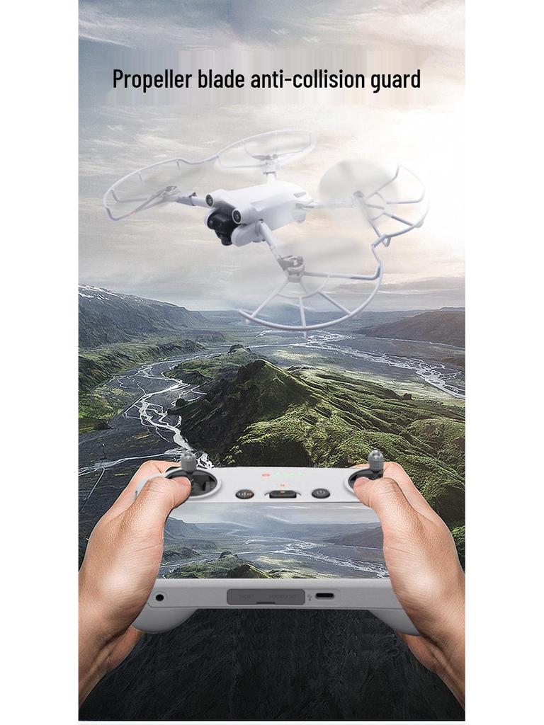 DJI Mini 3/3 Pro Propeller Guards & Protectors - Anti-Collision Rings for Drone