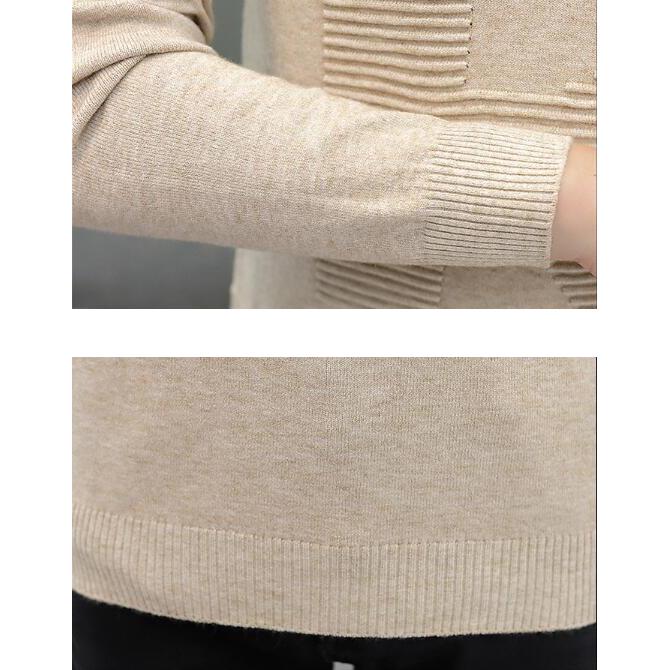 Pullover Men Brand Clothing 2019 Autumn Winter Wool Slim Fit Sweater Men Casual Pull Jumper Men
