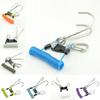 Double Ended Stainless Steel  Hook with Spring  Safety Lanyard and Quick Release for Underwater Gear