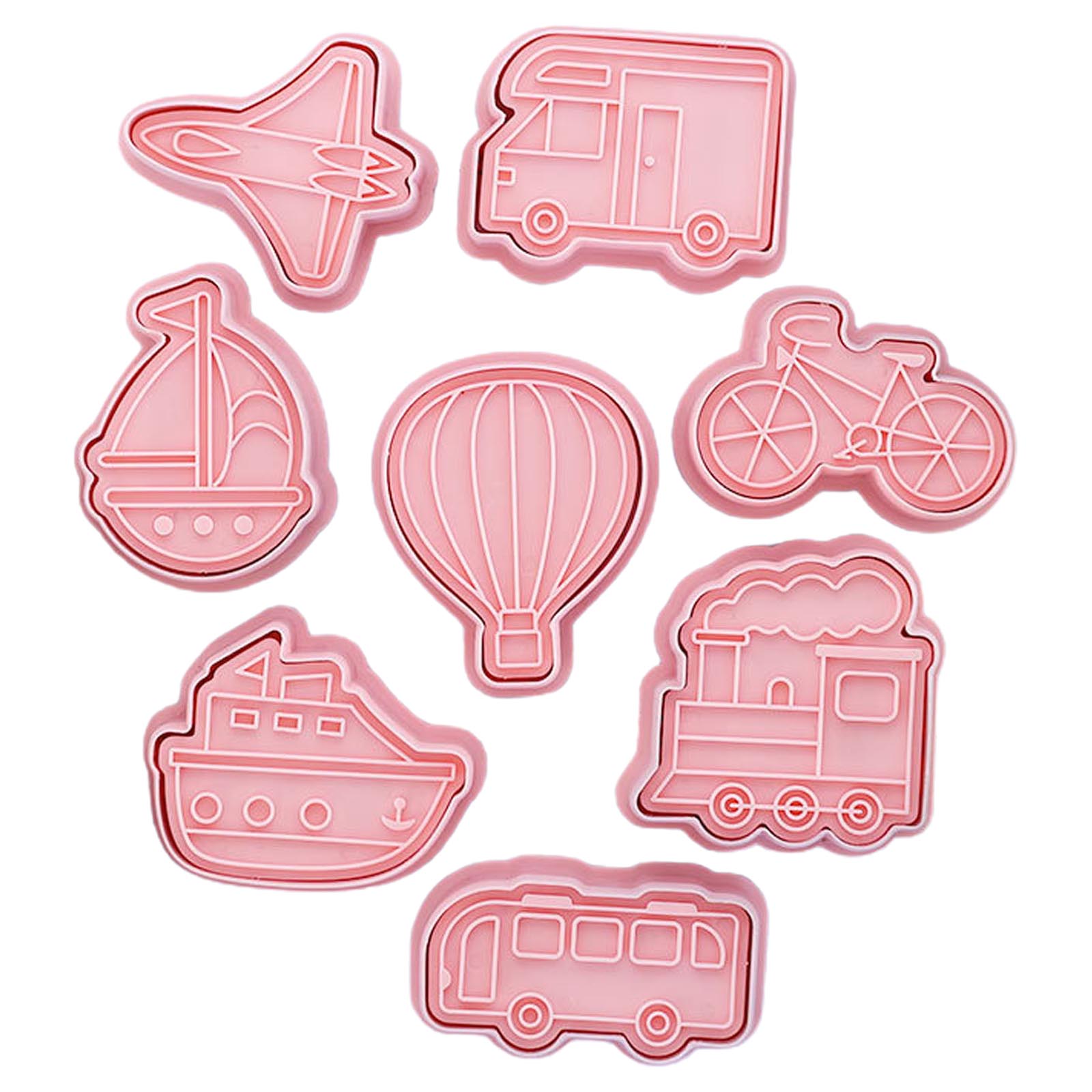 

3D Машина Самолет Формочка для печенья Форма для выпечки Кухонные принадлежности Резак для хлеба Мягкий резак для фруктов Подарки друзьям