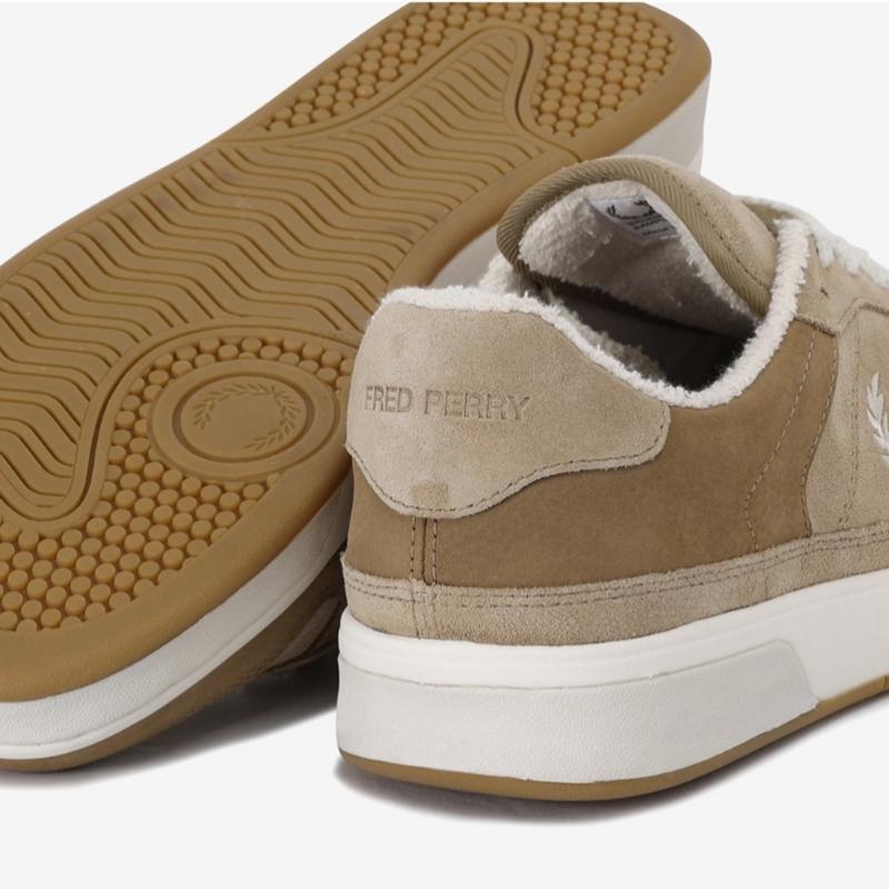 Fred Perry Beige B300 Sneaker Sfpm2438322 W24