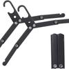 Aluminum Alloy Folding Clothes Hanger Lightweight Foldable Hanger Stand  Snorkeling Diving Surf