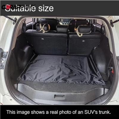 Universal Waterproof Car Trunk Mat Dustproof Foldable Auto Boot Pad Pet Cover for SUV Truck RV Picnic Cloth Mat Car Accessories