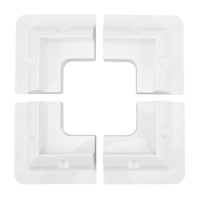 4 stuks Zonnepaneel Hoekbeugel Anti UV ABS Zonnepaneel Dak Boorvrije Ondersteuningsmontage voor RV Boten