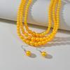 Pearl European Fashion Jewelry Set With Pendant For Women And Men