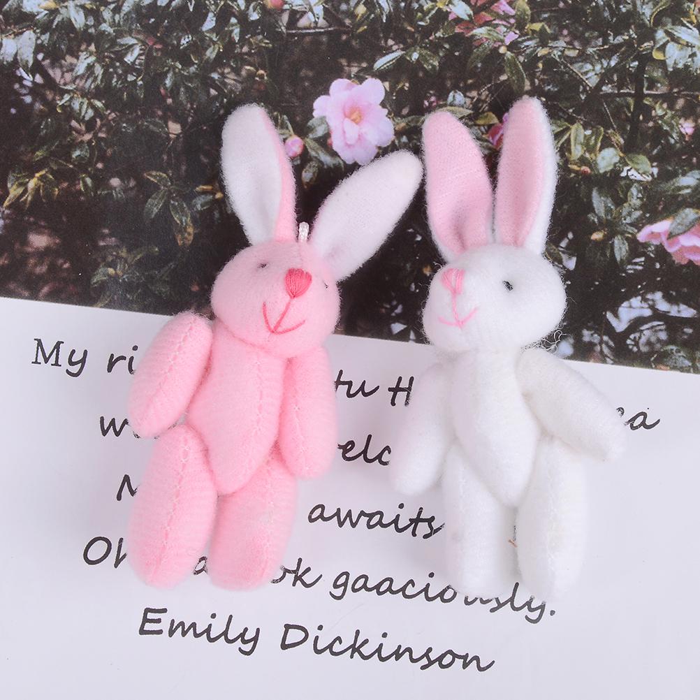 Mini 6Cm Cute Rabbit Plush Stuffed Baby Toy Dolls For Kids Candy Box Gifts Toys