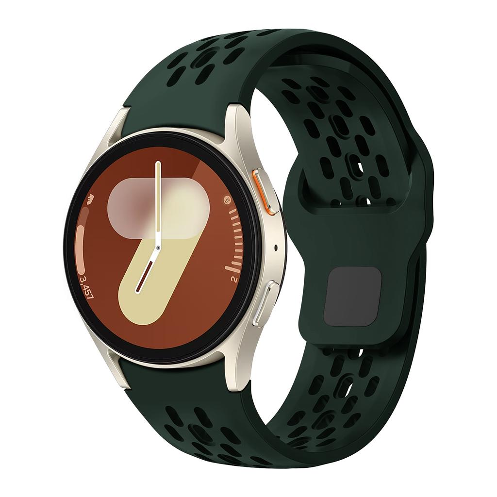 Dla Samsung Galaxy Watch 7 Pasek 4/5/6/FE/classic/Pro 44mm 40mm Sportowy pasek na nadgarstek Silikonowy correa Bransoleta Galaxy Watch 7 Pasek