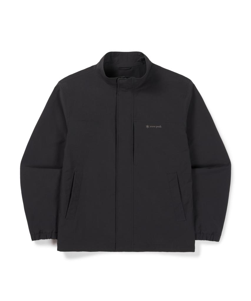 SNOWPEAK APPAREL Camp Dry Stand Neck Windbreaker (S26Fmfwb62) Dark Charcoal