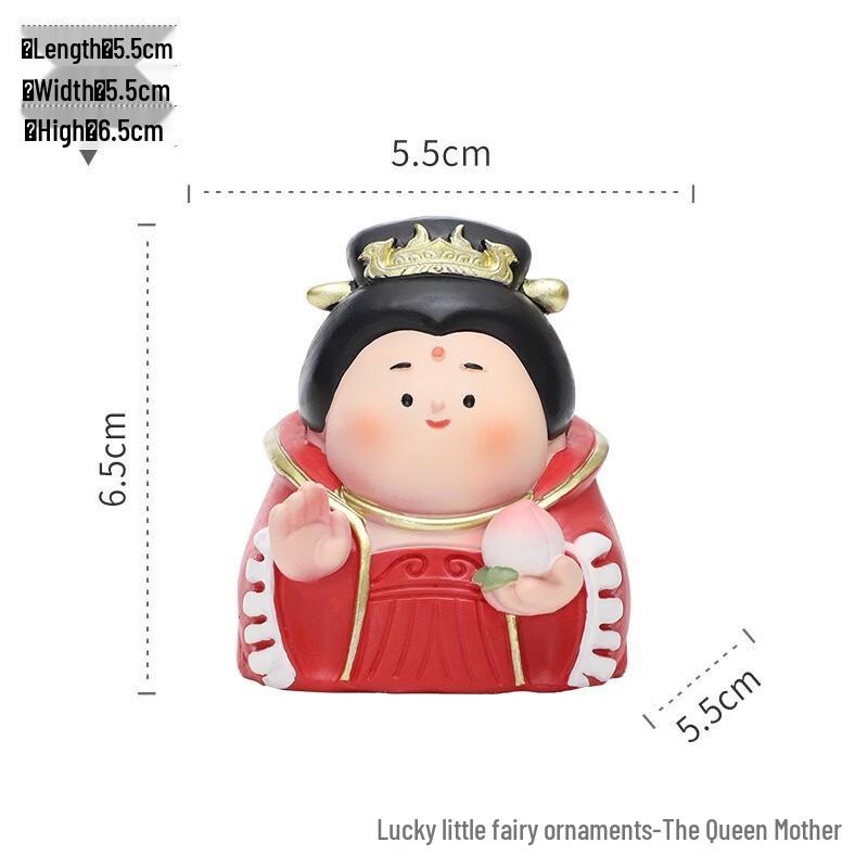 Resin Happy Little Immortal Ornament