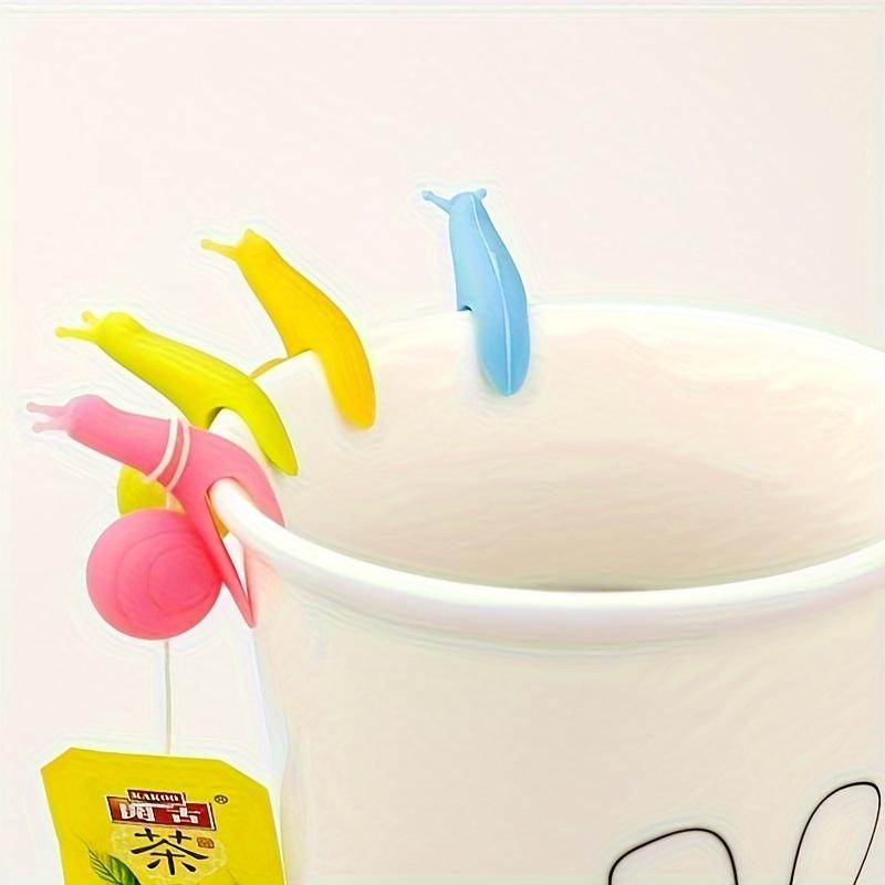 5Pcs Snail-Shaped Tea Infuser - Silicone Kitchen Gadget for Tea Lovers