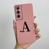 For Realme C65 4G Phone Case Cute Letters Ultra Thin Liquid Silicone Camera Protection Back Cover For Realme C 65 Funda Carcasa
