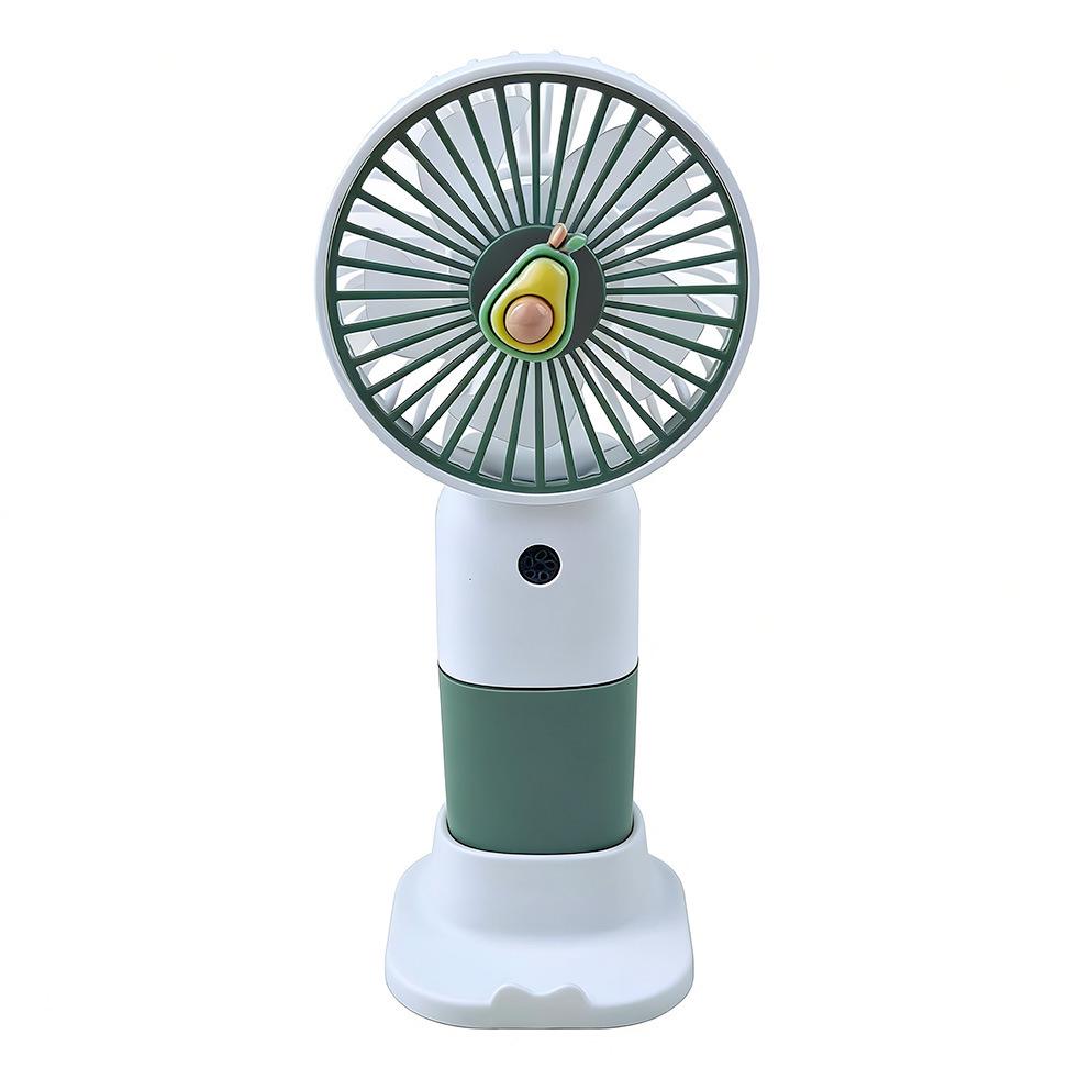 

Mini USB Handheld Fan & Phone Holder with Fruit/Flower Design Fruit Fan
