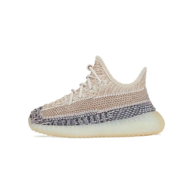 (ТД) adidas Yeezy Boost 350 V2 для малышей Ash Pearl Детские GY7735 EU 26.5