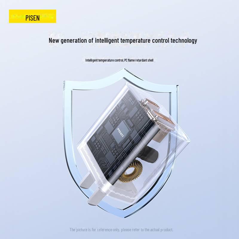 PISEN 20W Dual Port A+C Mini Charger - Fast Charging for Apple & Huawei