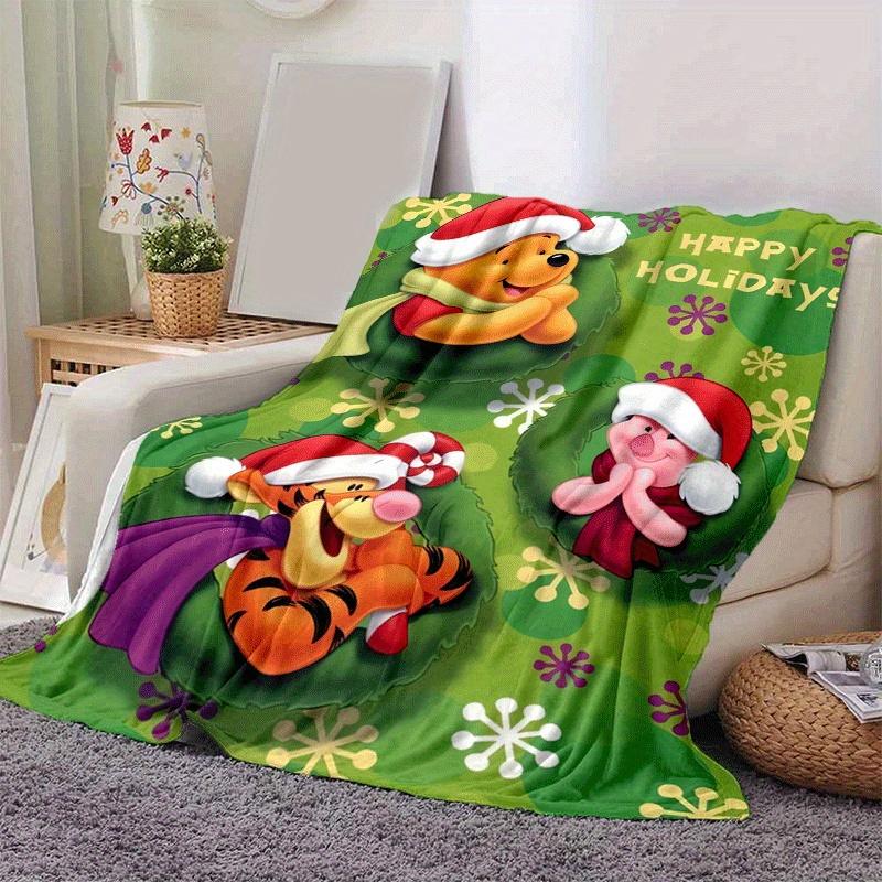 1pc Winnie The Pooh Printing Blanket - Soft, All-Season Throw for Office Blanket | Personalized Gift