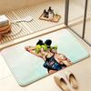 Jojo J-Jolyne Cujoh Anti‑Slip Floor Mat Short Plush Rug mat Soft Comfortable Machine Washable Home Decor