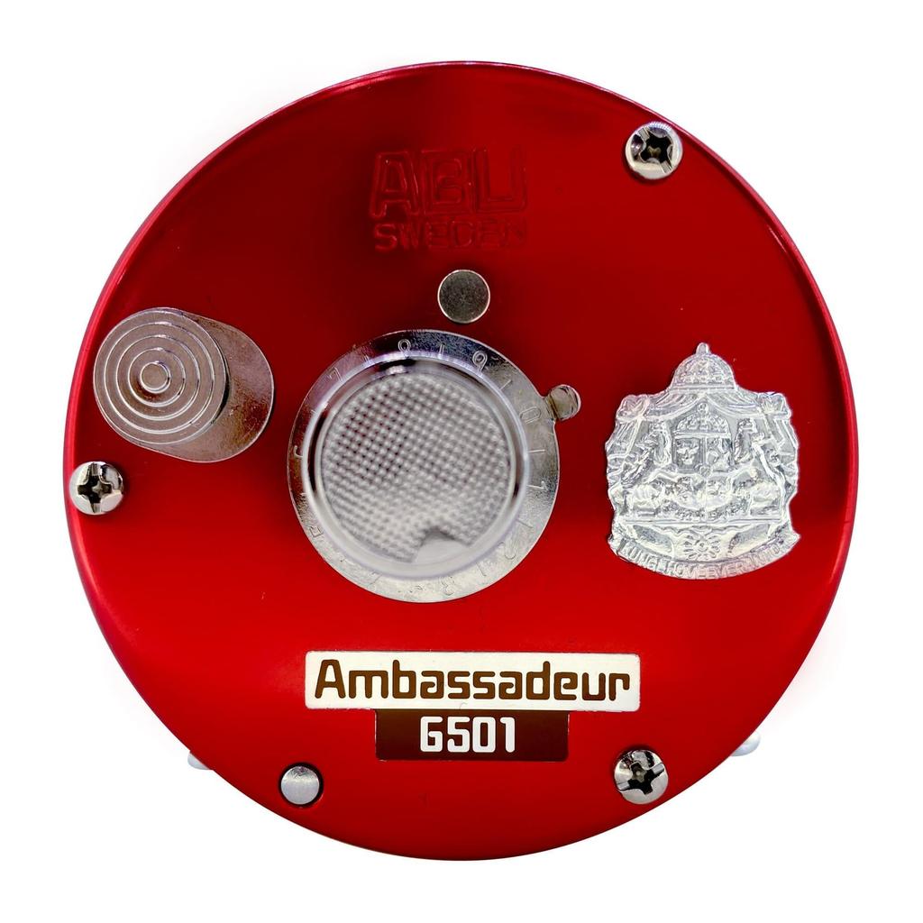 Abu Garcia Ambassadeur Factory Tuned Red Series Factory Tuned Red 4500/4501/5500/5501/6500/6501 (6501 (Left-Handed))