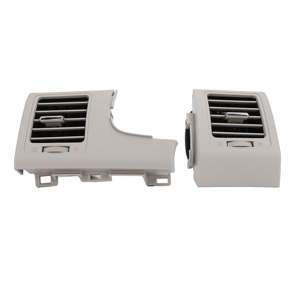 2Pcs Dashboard Air Conditioning Vent Outlet Left Hand Drive Driver Passenger Side Enhanced Airflow