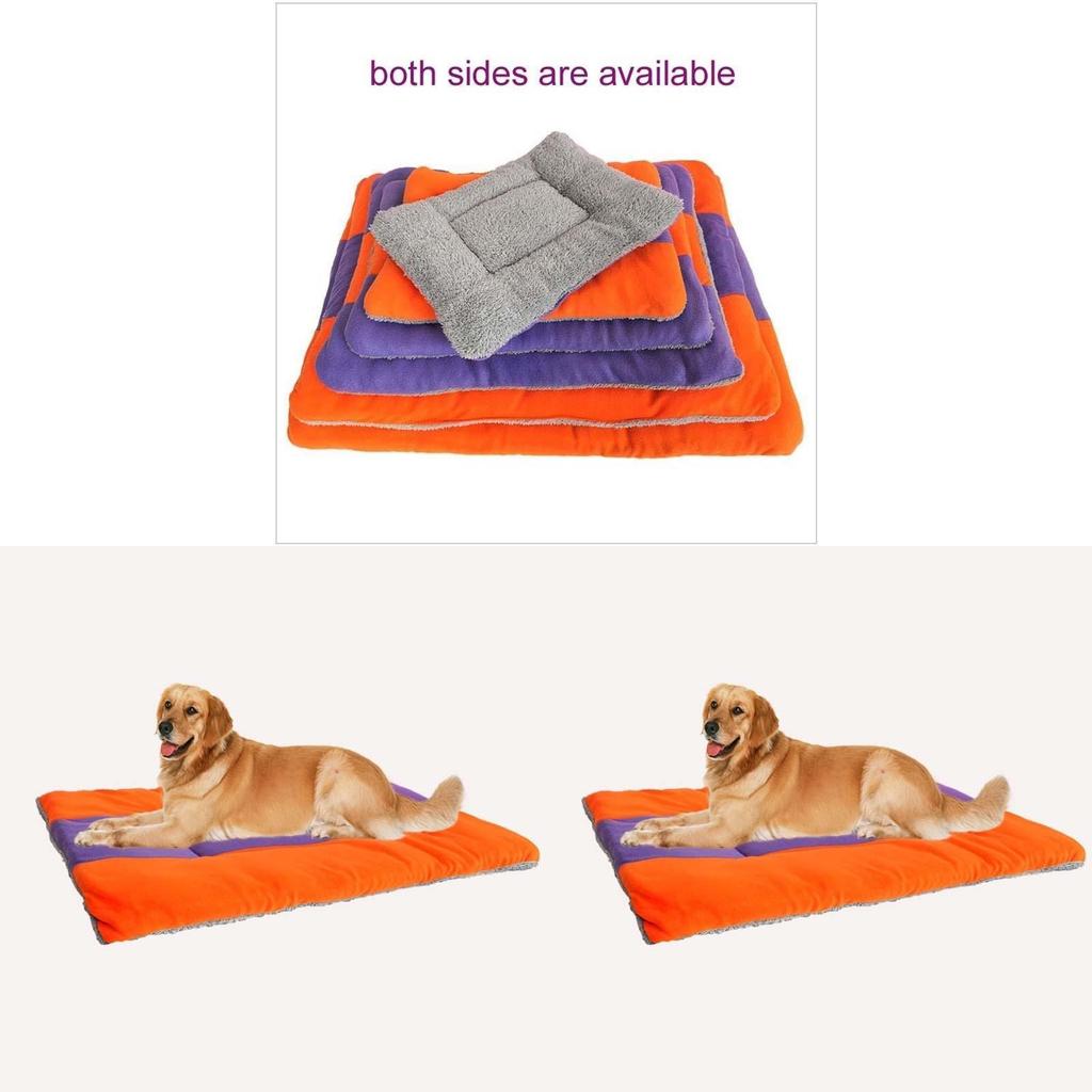 Pet Bedding Mat With Pp Cotton And Flannel For Dogs And Cats Winter Comfort