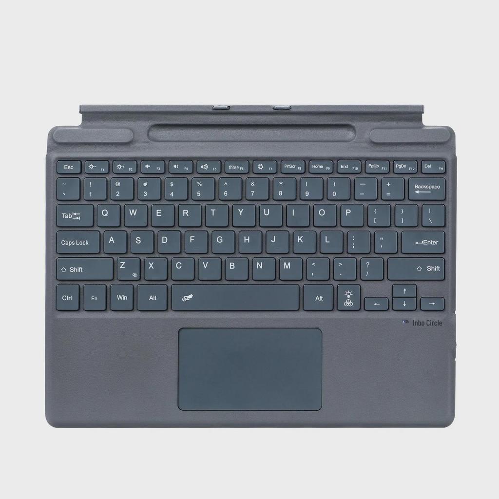 Compatible Keyboard Shell for Microsoft Surface Pro, Surface Go Series, and Bluetooth Backlit Keyboard.