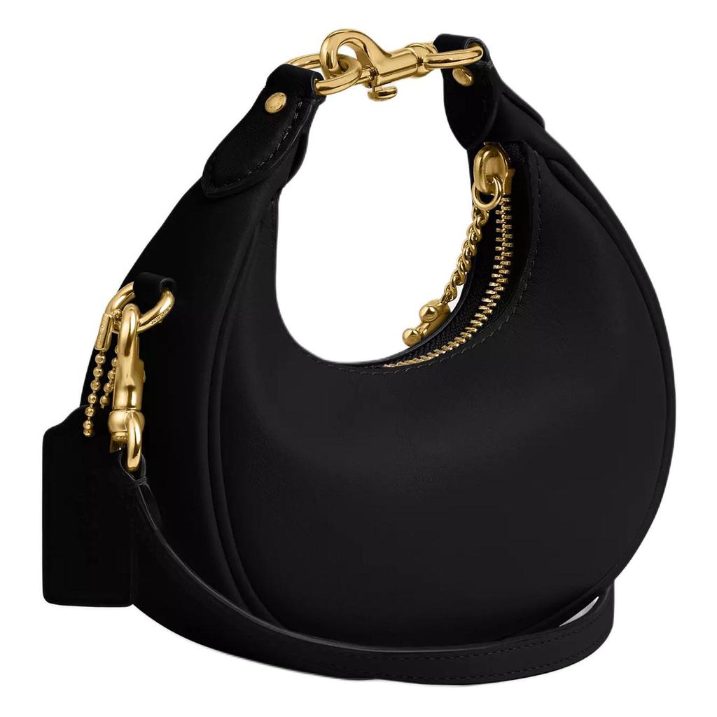 Coach Jonie 15 Classic Logo Leather Shoulder Crossbody Mini Bag Women Handbags Black CR508-B4BK