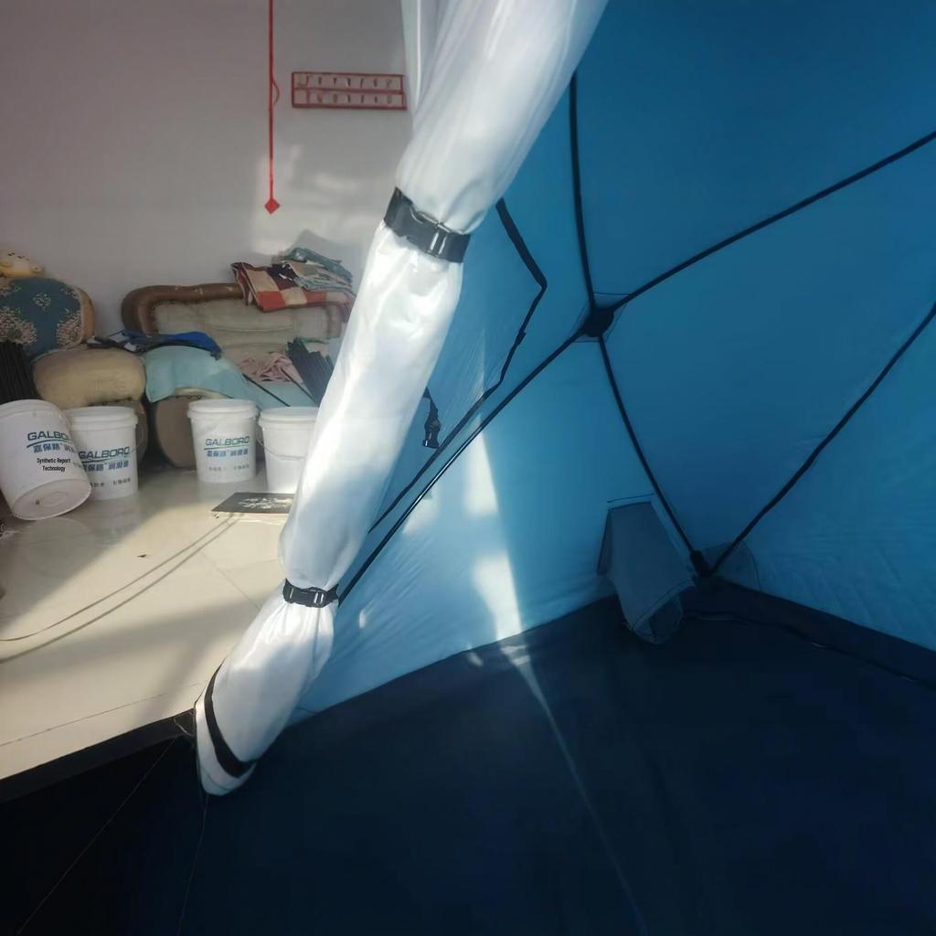 Winter Ice Fishing Tent: Cold-Resistant, Warm, Cotton-Thickened, Windproof Camping Hut