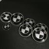 FA67pcs Front Hood Emblem Car 50th Anniversary Logo 82mm+Rear Badge 74mm+Wheel Hub Cap 68mm Decoration Cover Styling for BMW
