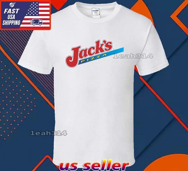 New Shirt Jack s Frozen Pizza Logo T-Shirt Funny American Unisex Size S-5XL 3XL