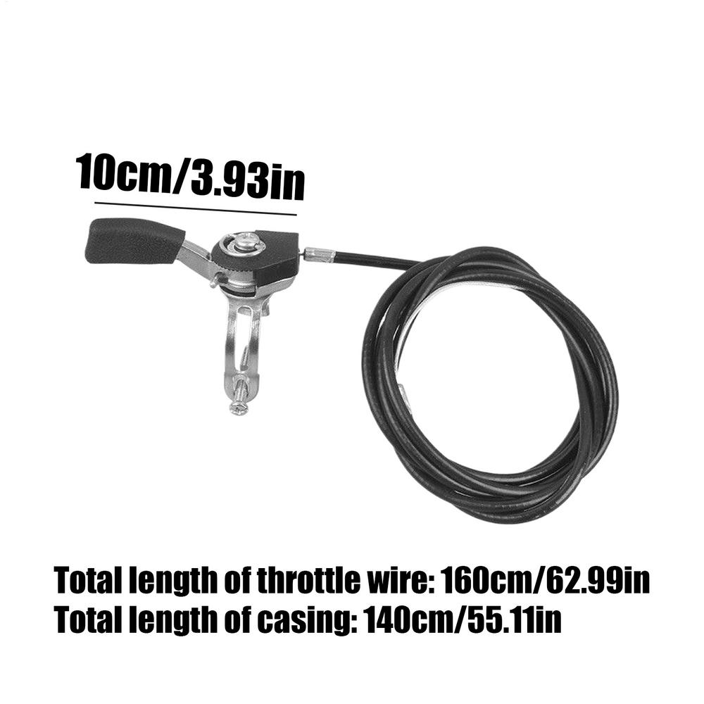 Throttle Cable Kit Universal Replacement Accelerator Cable Set for Carburetor Motorcycle ATV Snowmobile Marine Engine Repair