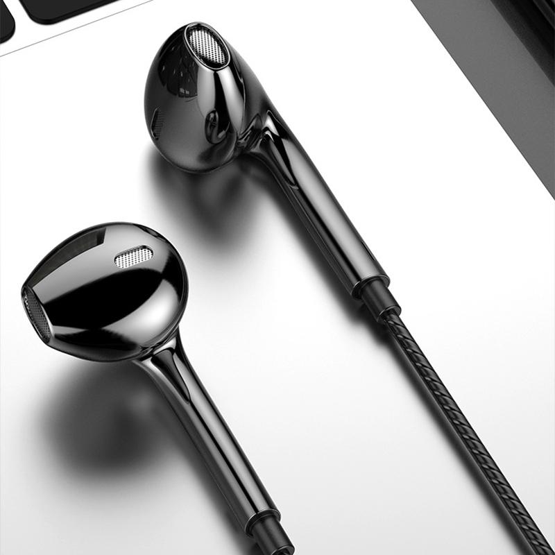 

Проводные наушники VAORLO 3,5 мм, двойная спортивная гарнитура для вождения с HD-микрофоном, регулятором громкости, высококачественные стереозвуковые наушники Hi-Fi чёрный