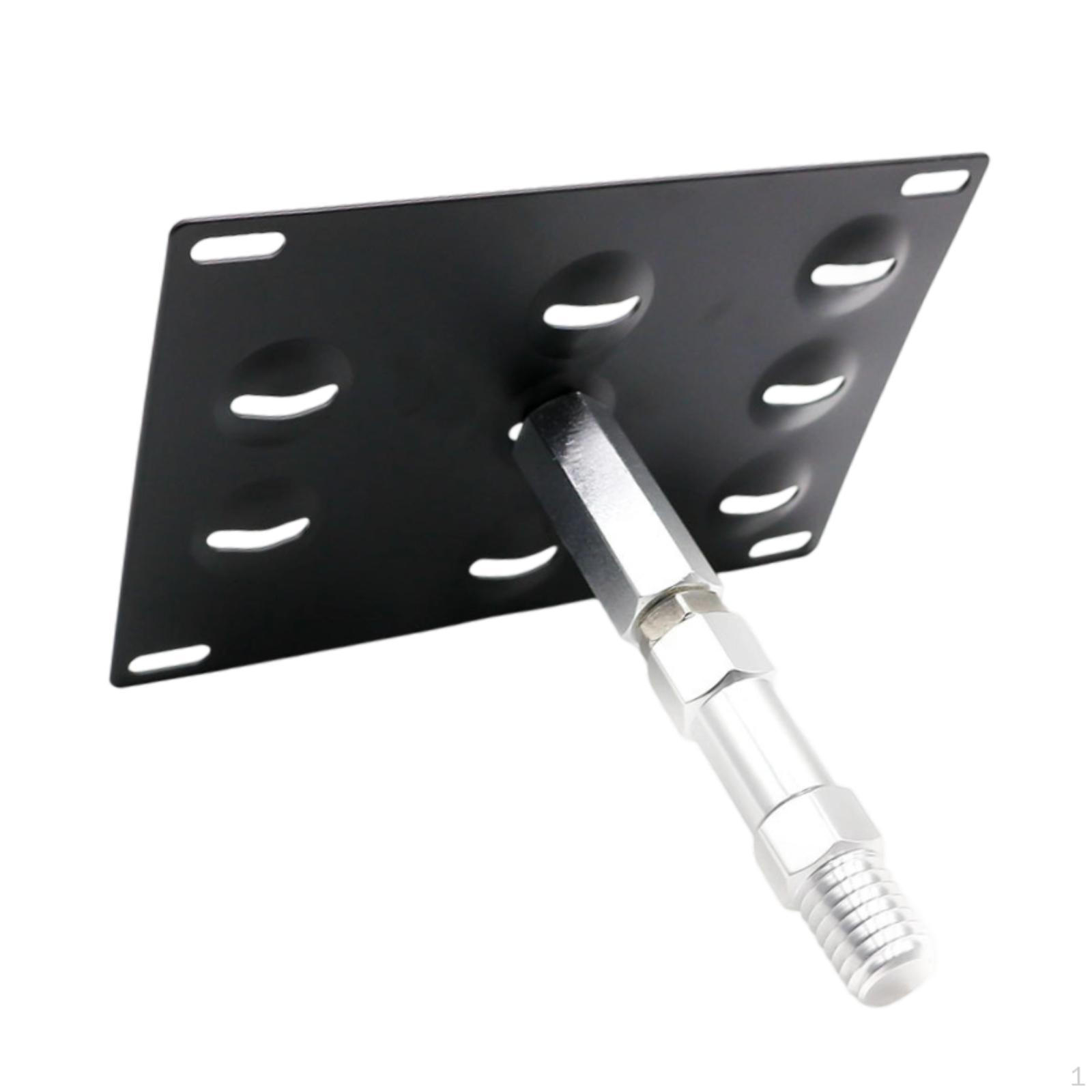 

Держатель номерного знака на буксировочный крюк Европейский стиль Автоаксессуар Прочный Декоративный Водонепроницаемый Рамка для номерного знака