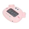 Cartoon Digital Timer ABS Portable Lightweight Simple To Use Cute Cartoon Timer for Kitchen Cooking