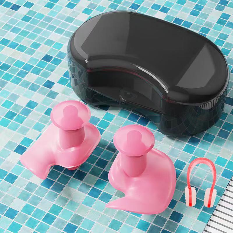 

Professional Waterproof Silicone Nose Clip & Earplugs Set
