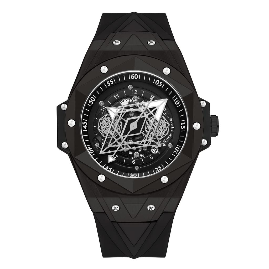 RORIOS Men's Quartz Watch, Multifunctional, Lightweight, Waterproof, Luminous, Day of the Week Display, Stylish, Popular, Simple, Unisex, Perfect for