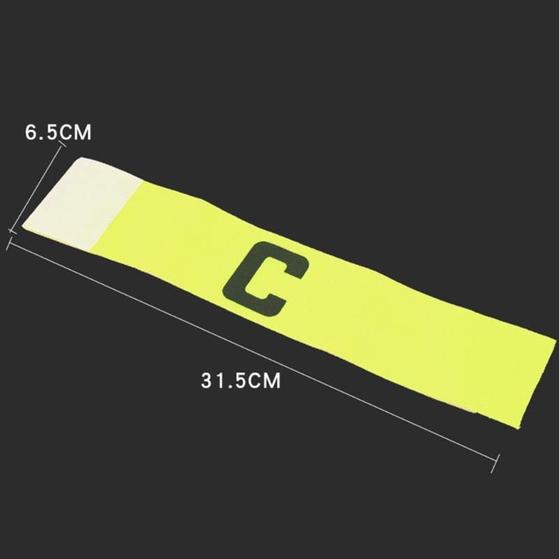 Football Captain Armband Leader Competition Soccer Captain Arm Band Multicolour Armband Group Armband Football Training