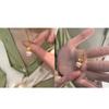 Cute light luxury purple rose neck chain temperament new niche design temperature change necklace for girlfriend collarbone chain