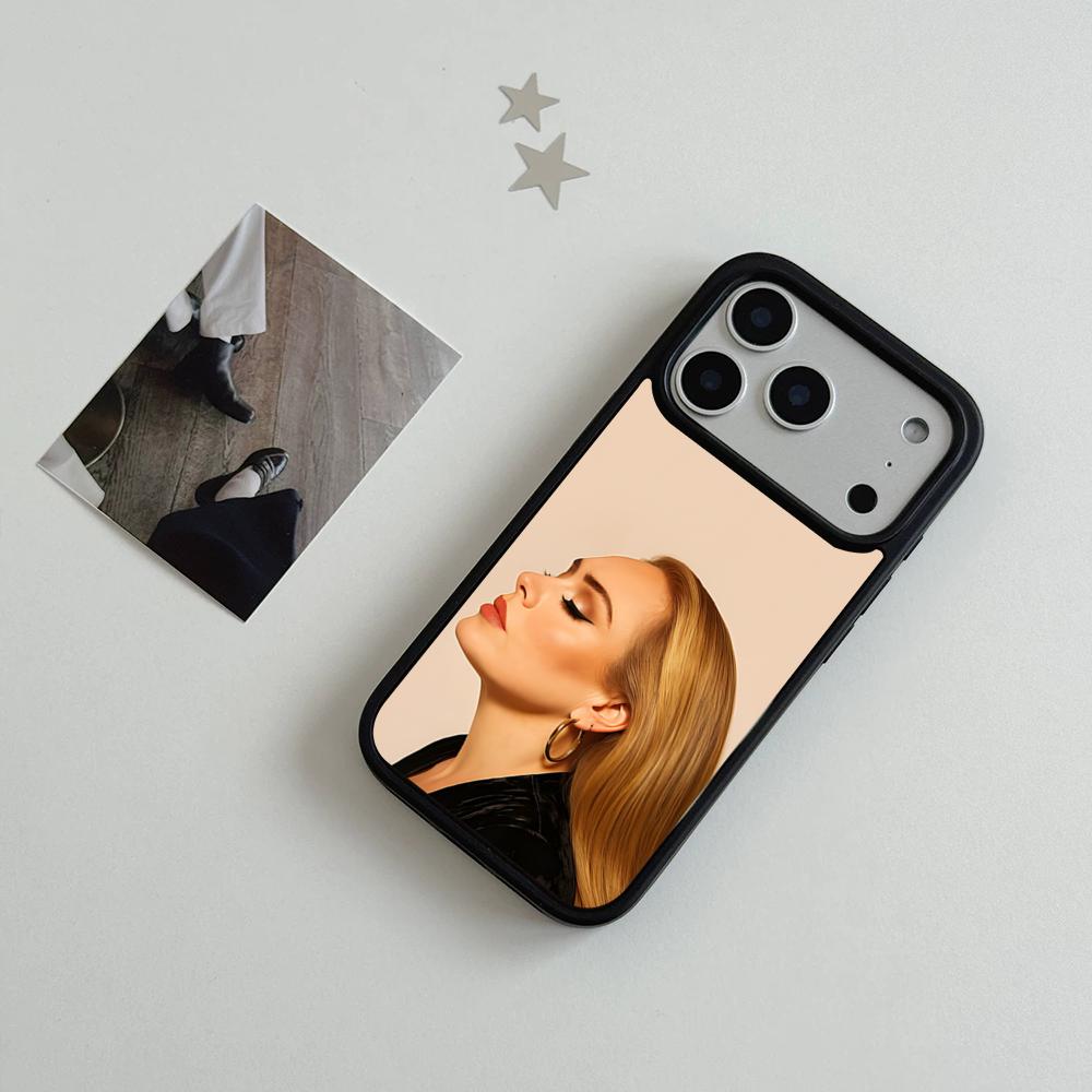 Singer A-Adele Phone Case For IPhone 17 Air 16 15 14 Plus 13 12 11 Pro Max Dual Tone Hard PC Fashion Protective Cover