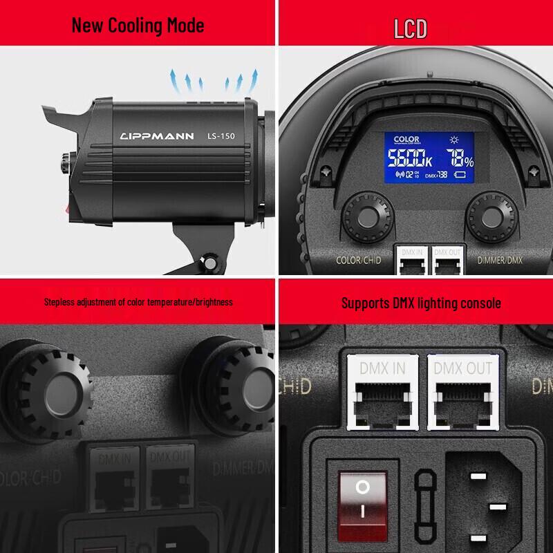 Jia Shi Ying MAX150W LED Photography Fill Light