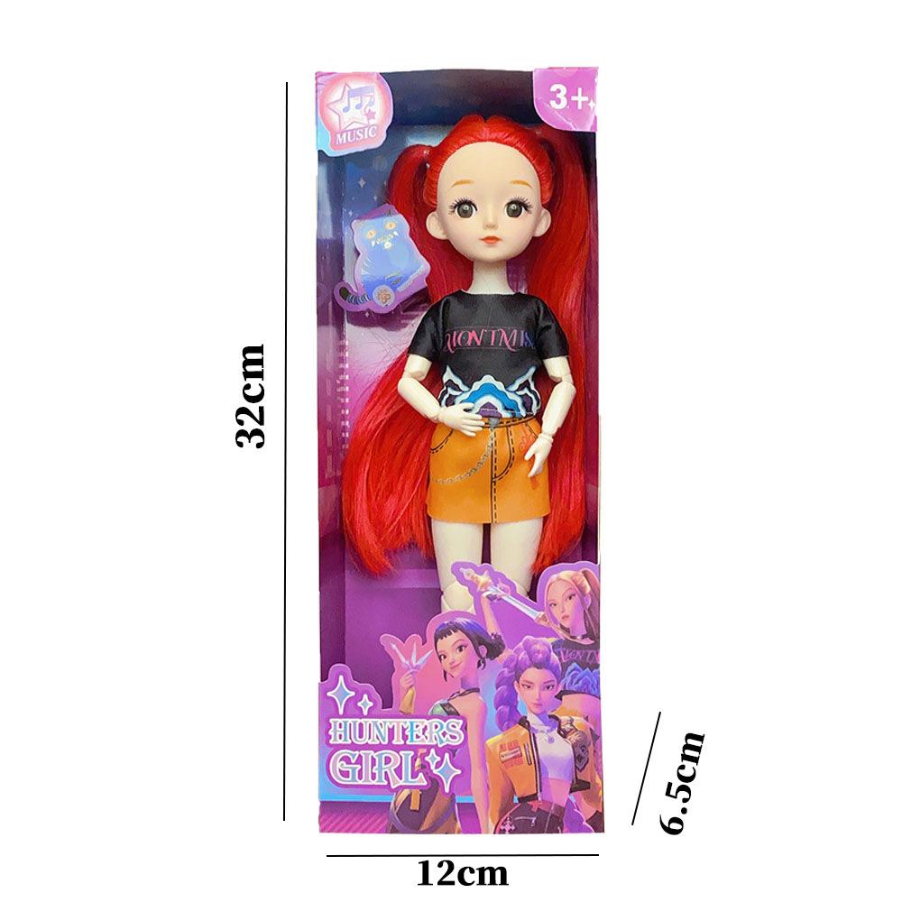 3D Eye Jointed Doll Lumira Zoe Vinyl Doll Toy