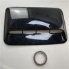 Glossy Black ABS Car Air Flow Intake Hood Scoop Vent Bonnet Decorative Cover Uni