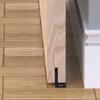 UK Barn Door Floor Guide, Door Bottom Guide, Wall Stay Roller Guides For Sliding
