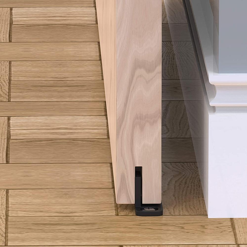 UK Barn Door Floor Guide, Door Bottom Guide, Wall Stay Roller Guides For Sliding
