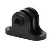 Bicycle Computer Metal Bracket Camera Adapter Mount for Gopro (Black)