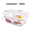 LocknLock Heat-Resistant Glass Food Container with Steam Vent - 1L
